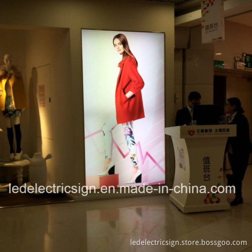 Shopping Center for Cloth Store Advertising Display Fabric LED Light Box